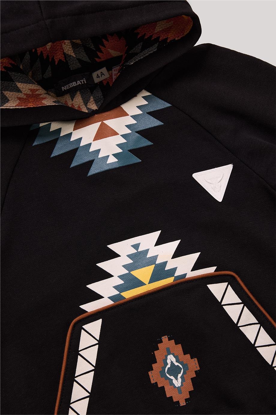 Nebbati Erkek Çocuk Antrasit Sweatshirt