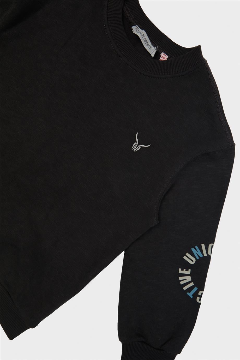 Nebbati Erkek Çocuk Antrasit Sweatshirt