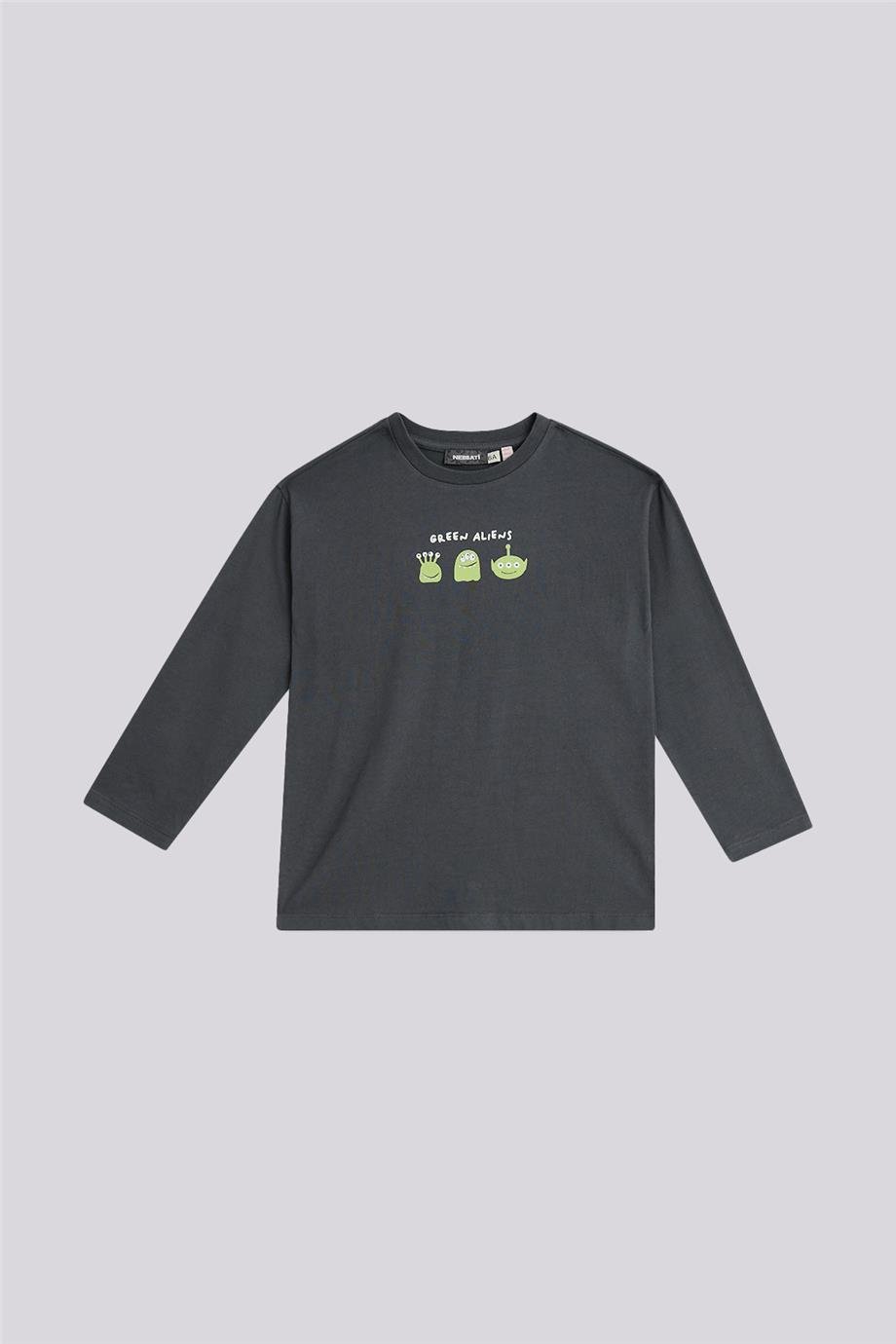 Nebbati Erkek Çocuk Antrasit TshirtNebbati Erkek Çocuk Antrasit Tshirt