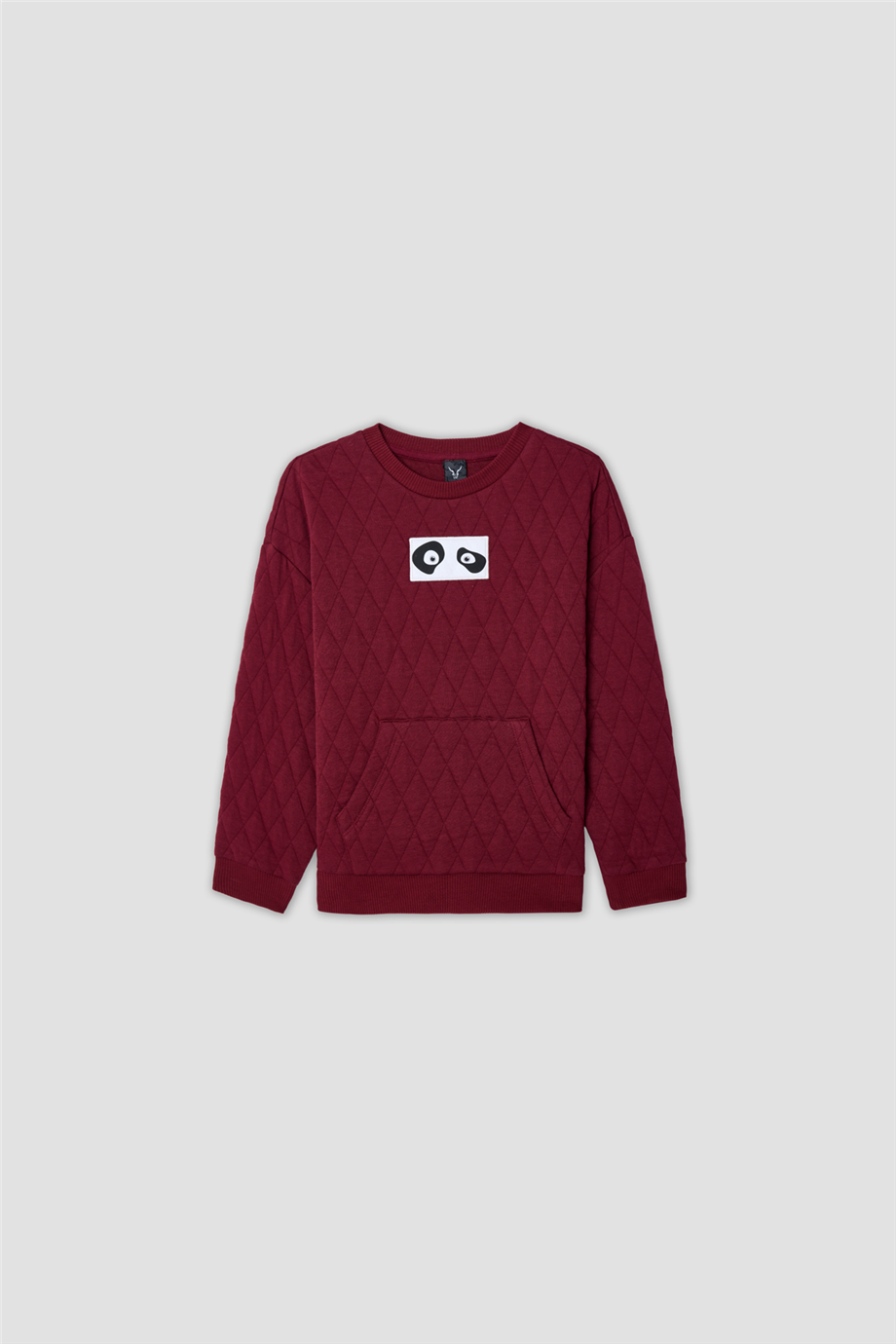 Nebbati Erkek Çocuk Aplikeli Bisiklet Yaka SweatshirtNebbati Erkek Çocuk Aplikeli Bisiklet Yaka Sweatshirt