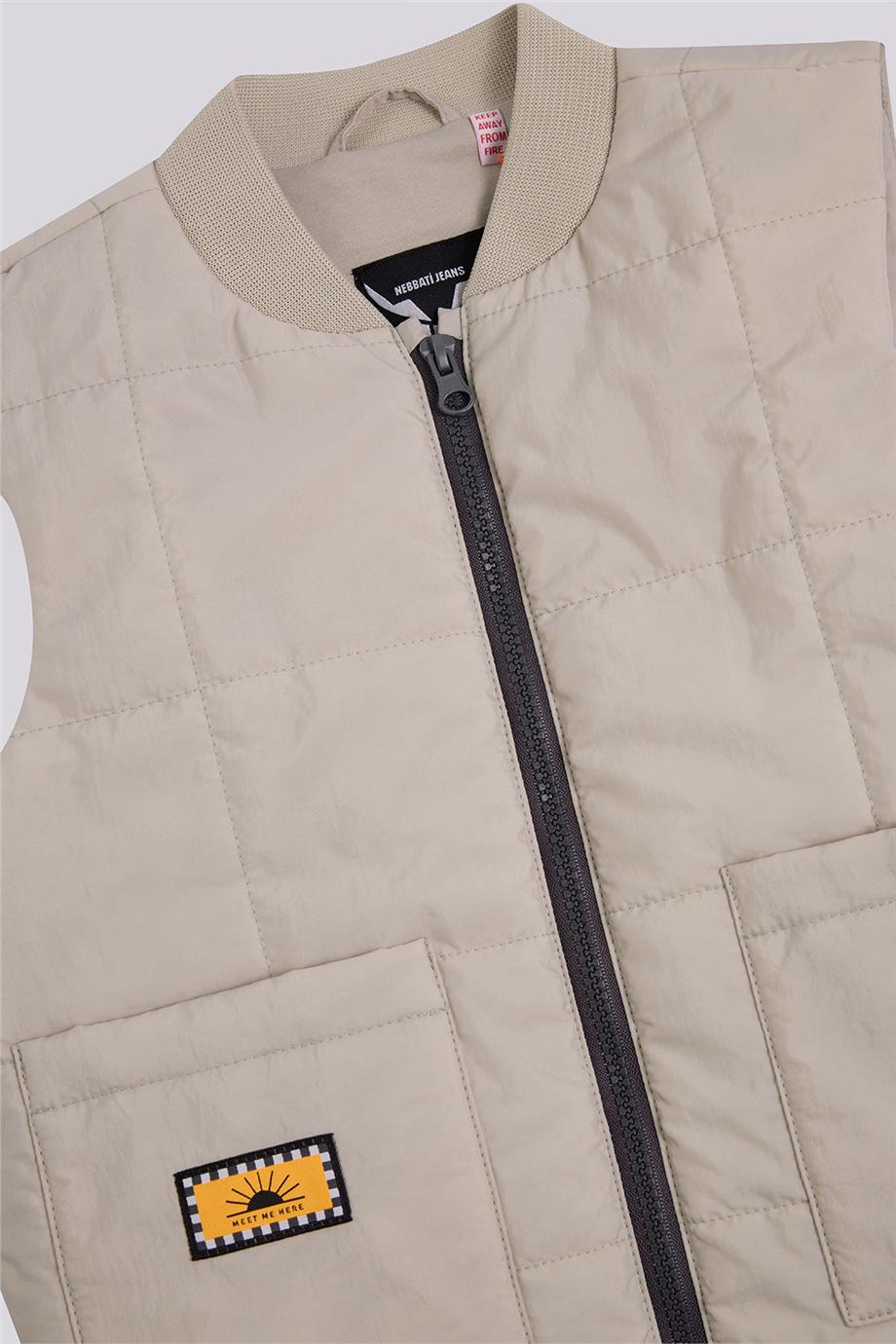 Nebbati Erkek Çocuk Bej YelekNebbati Erkek Çocuk Bej Yelek