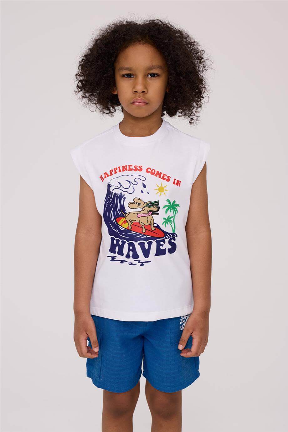 Nebbati Boy White UndershirtNebbati Boy White Undershirt