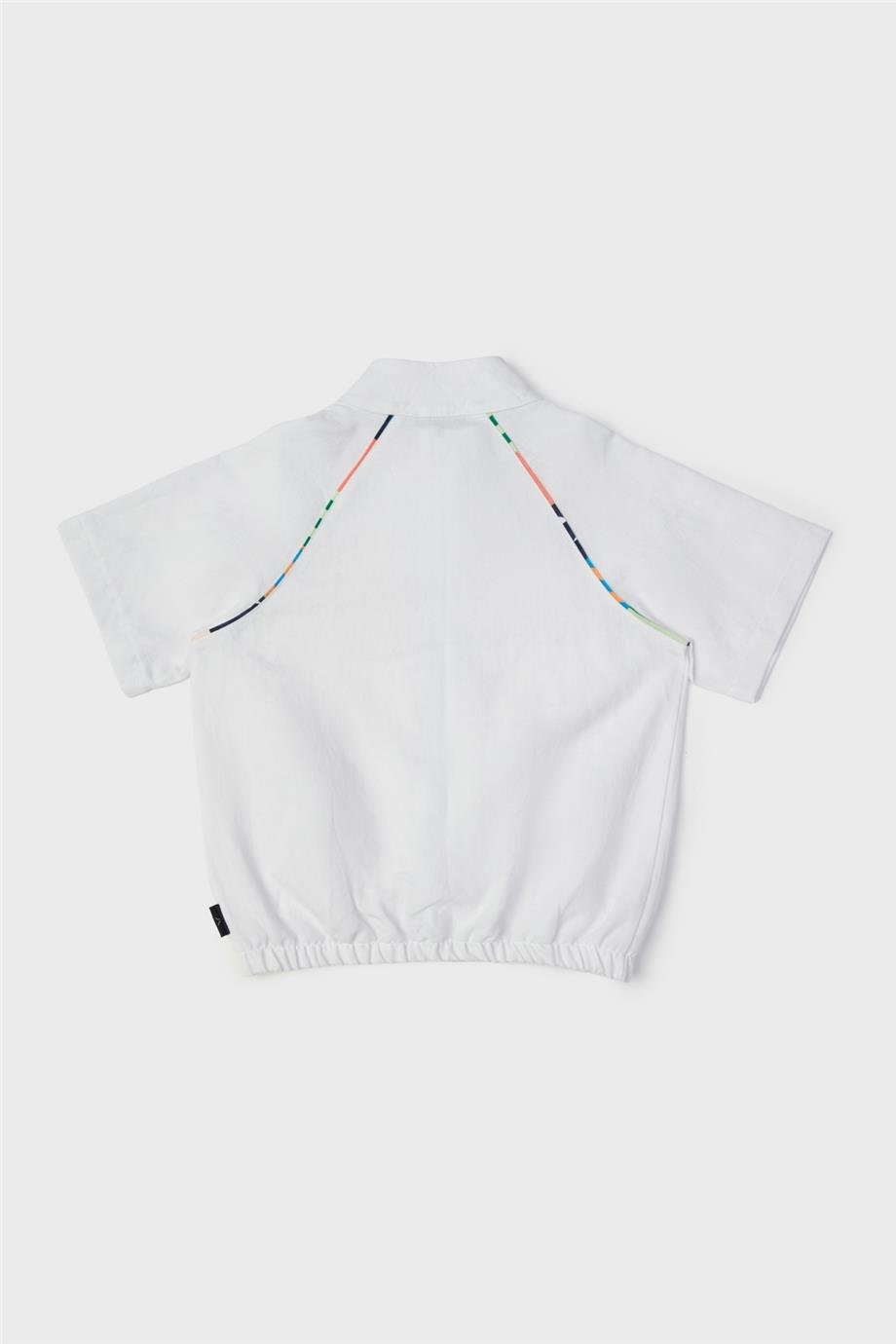 Nebbati Erkek Çocuk Beyaz Ceket