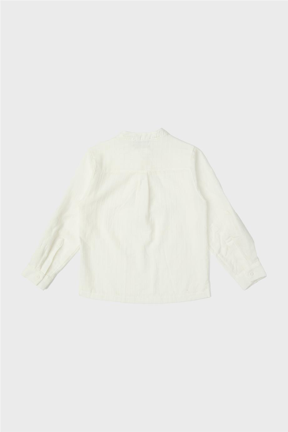 Nebbati Erkek Çocuk Beyaz Gömlek