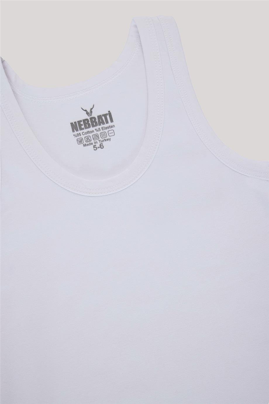 Nebbati Erkek Çocuk Beyaz İç Çamaşır