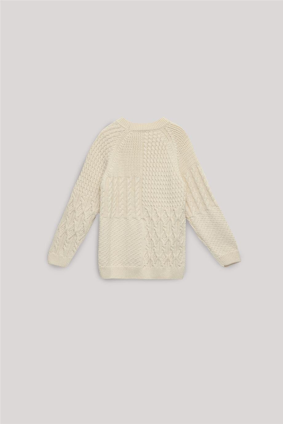 Nebbati Boy White Sweater