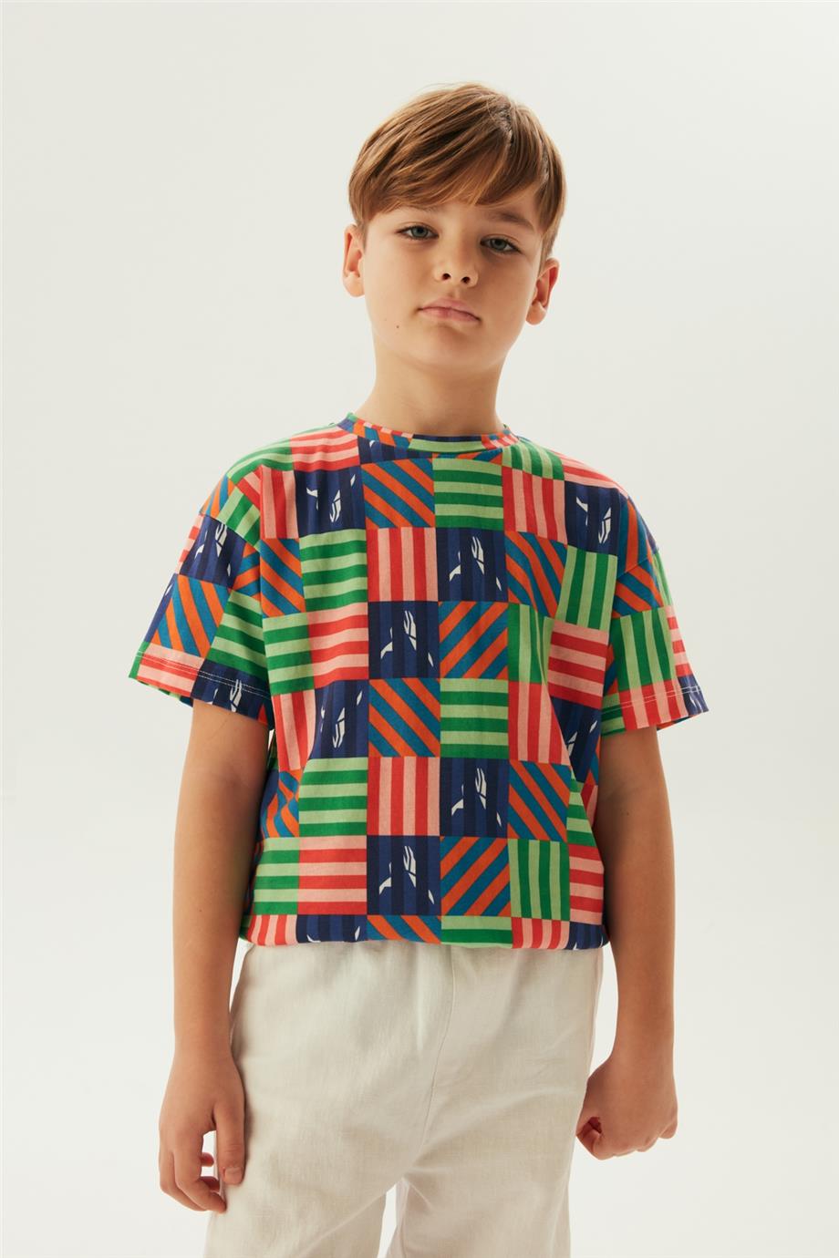 Nebbati Erkek Çocuk Beyaz Pantolon