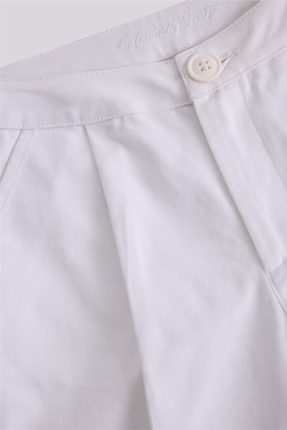 Nebbati Erkek Çocuk Beyaz PantolonNebbati Erkek Çocuk Beyaz Pantolon