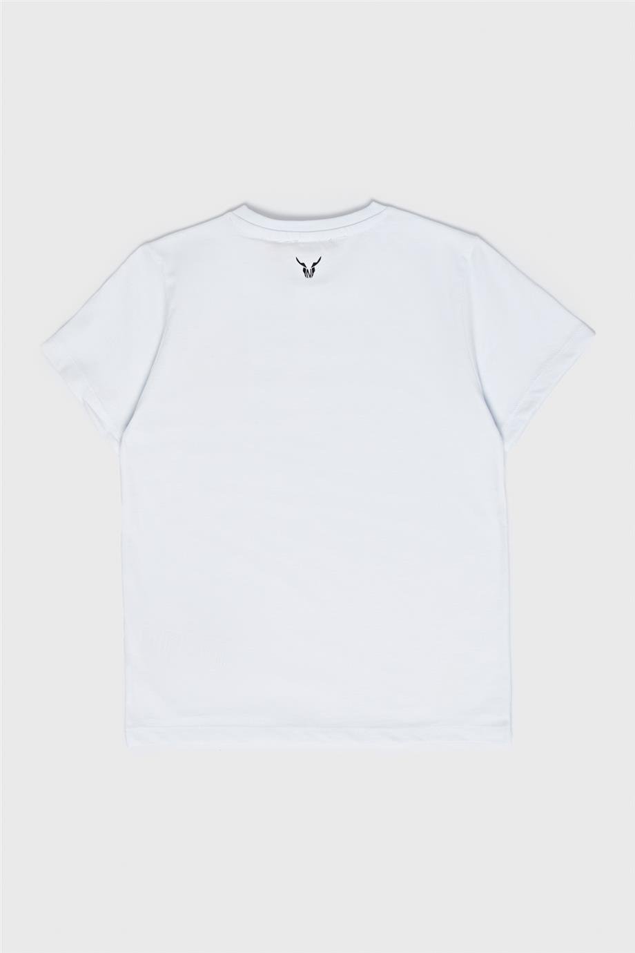 Nebbati Erkek Çocuk Beyaz T-Shirt