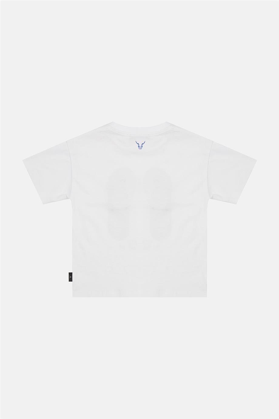 Nebbati Erkek Çocuk Beyaz Tshirt