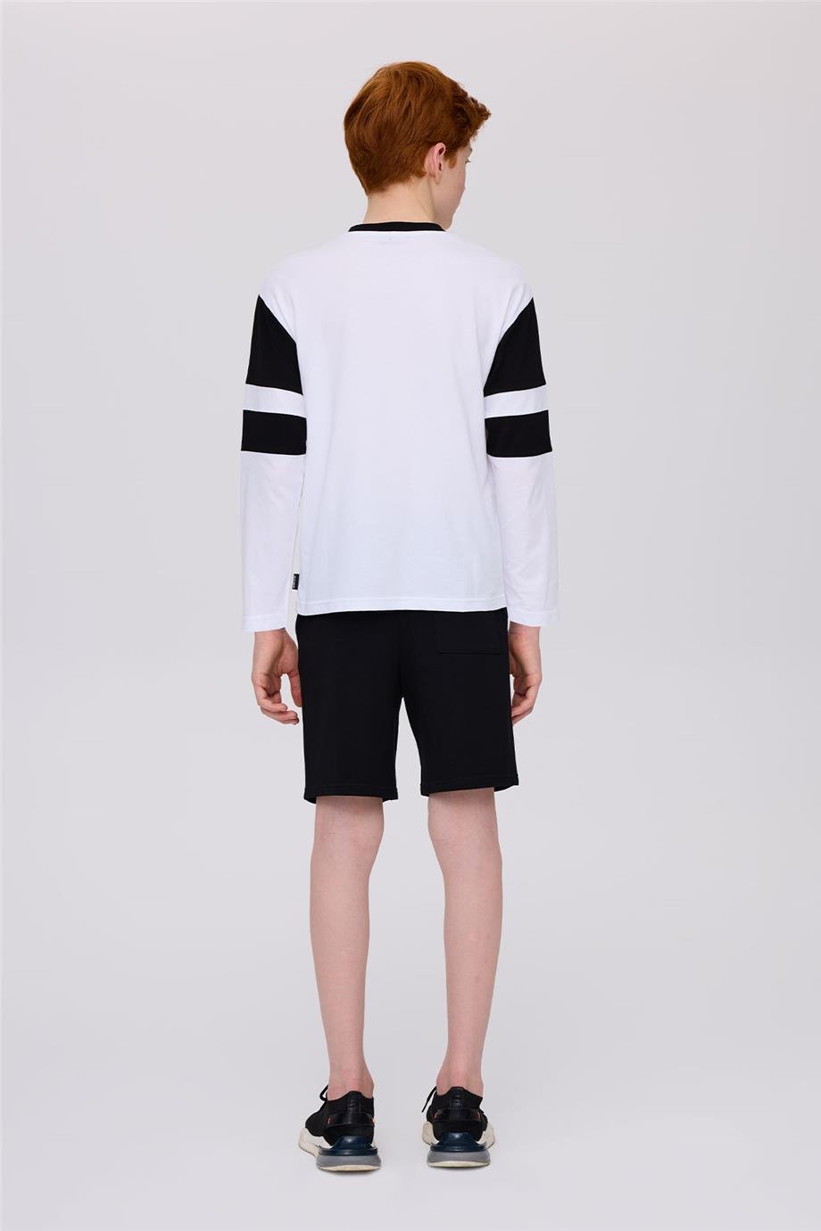 Nebbati Erkek Çocuk Beyaz TshirtNebbati Erkek Çocuk Beyaz Tshirt