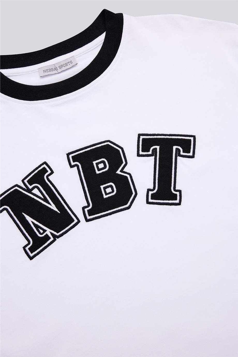 Nebbati Erkek Çocuk Beyaz TshirtNebbati Erkek Çocuk Beyaz Tshirt