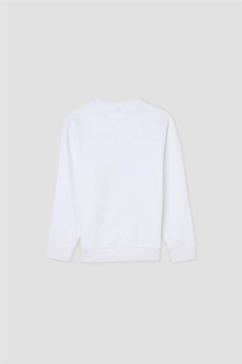 Nebbati Erkek Çocuk Bisiklet Yaka Oversize SweatshirtNebbati Erkek Çocuk Bisiklet Yaka Oversize Sweatshirt