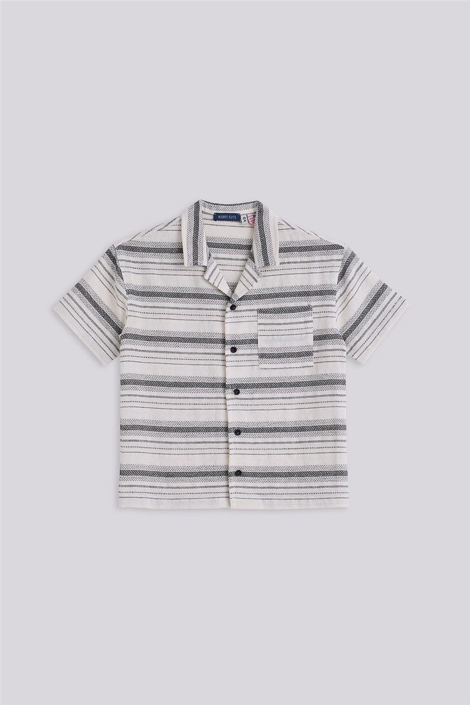 Nebbati Boy Striped ShirtNebbati Boy Striped Shirt
