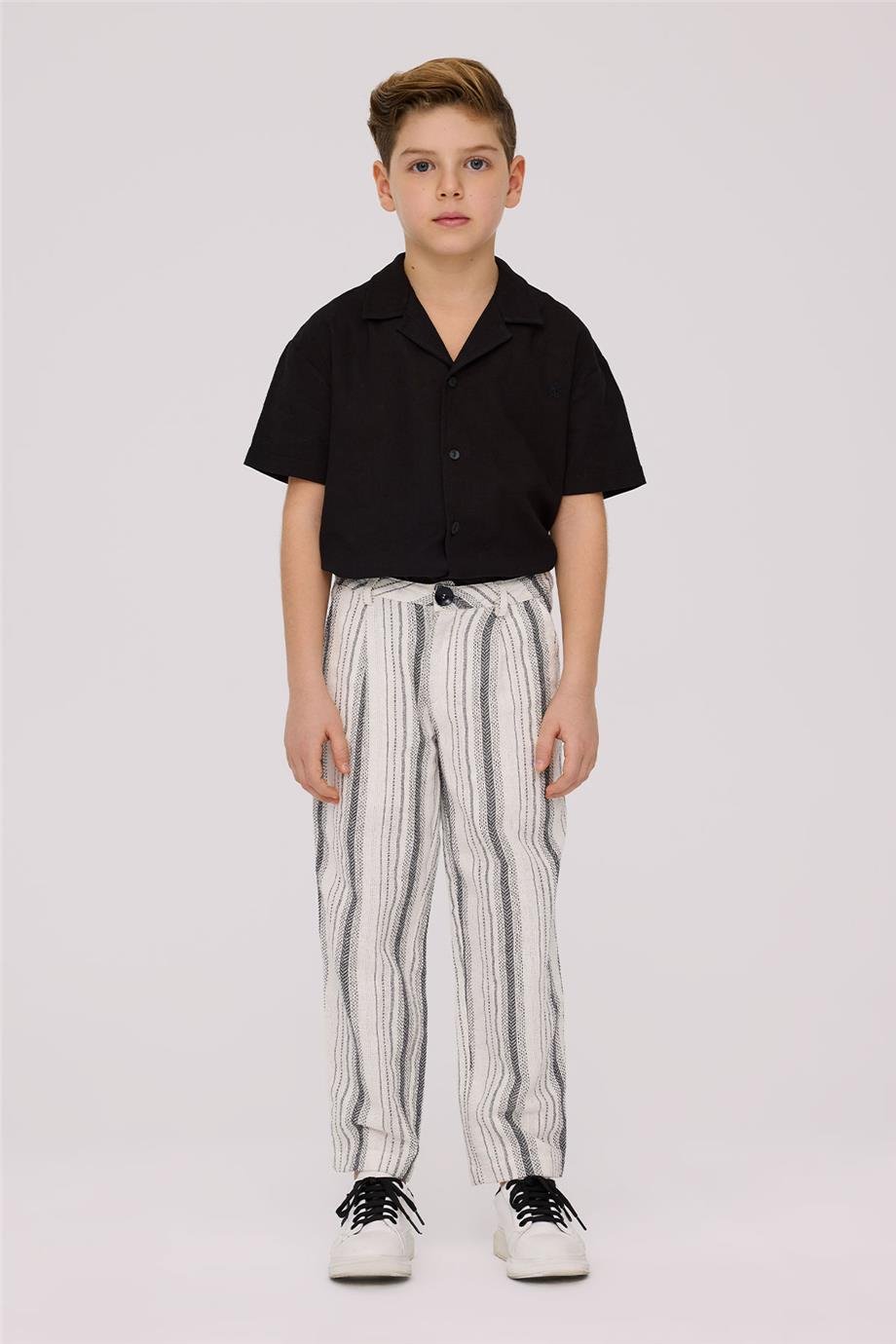Nebbati Boy Striped TrousersNebbati Boy Striped Trousers