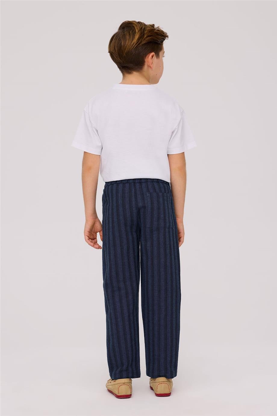 Nebbati Boy Striped TrousersNebbati Boy Striped Trousers