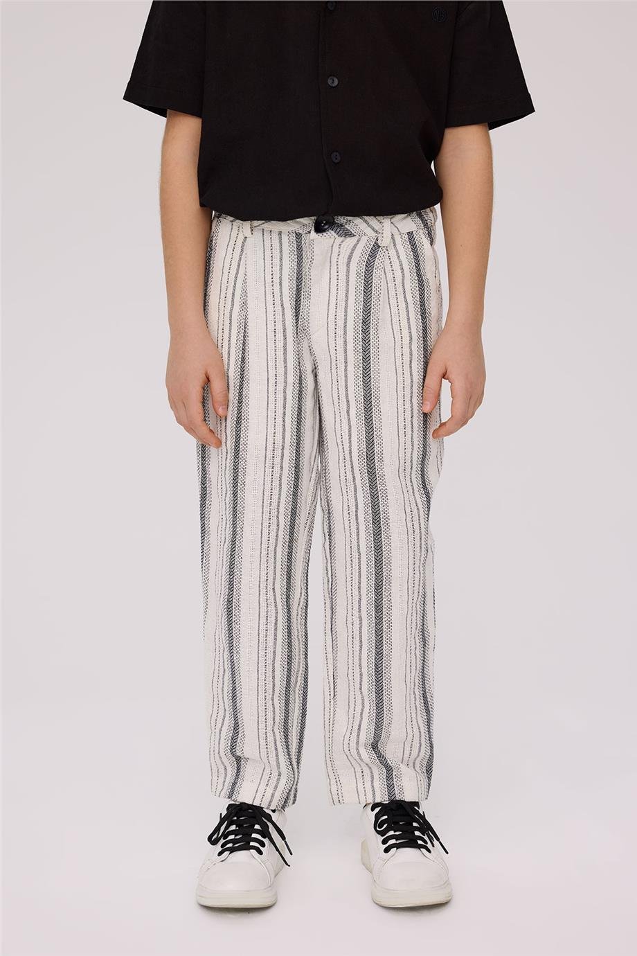 Nebbati Boy Striped TrousersNebbati Boy Striped Trousers