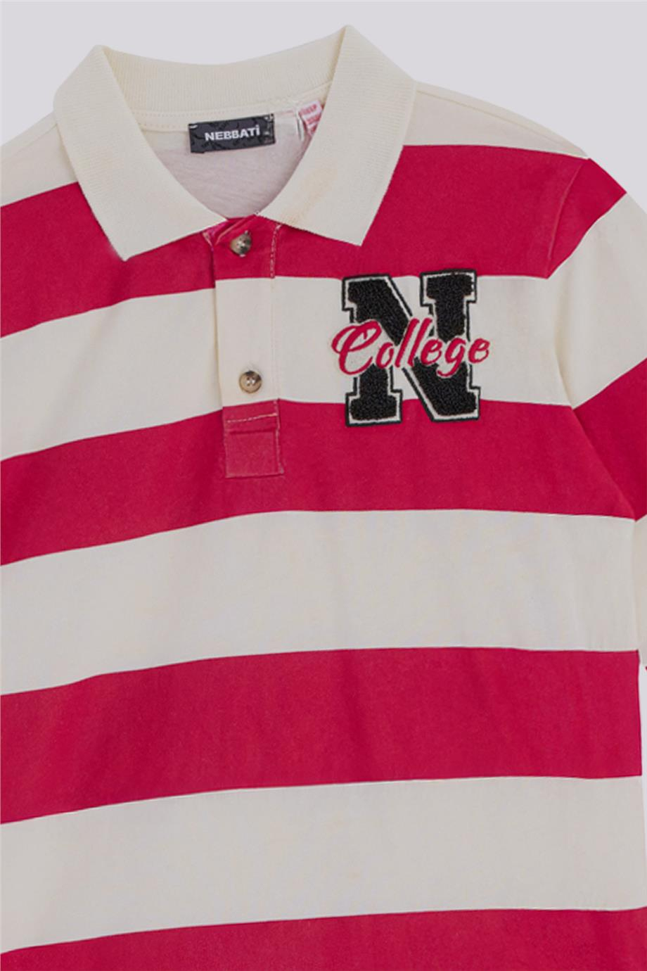 Nebbati Erkek Çocuk Çizgili SweatshirtNebbati Erkek Çocuk Çizgili Sweatshirt