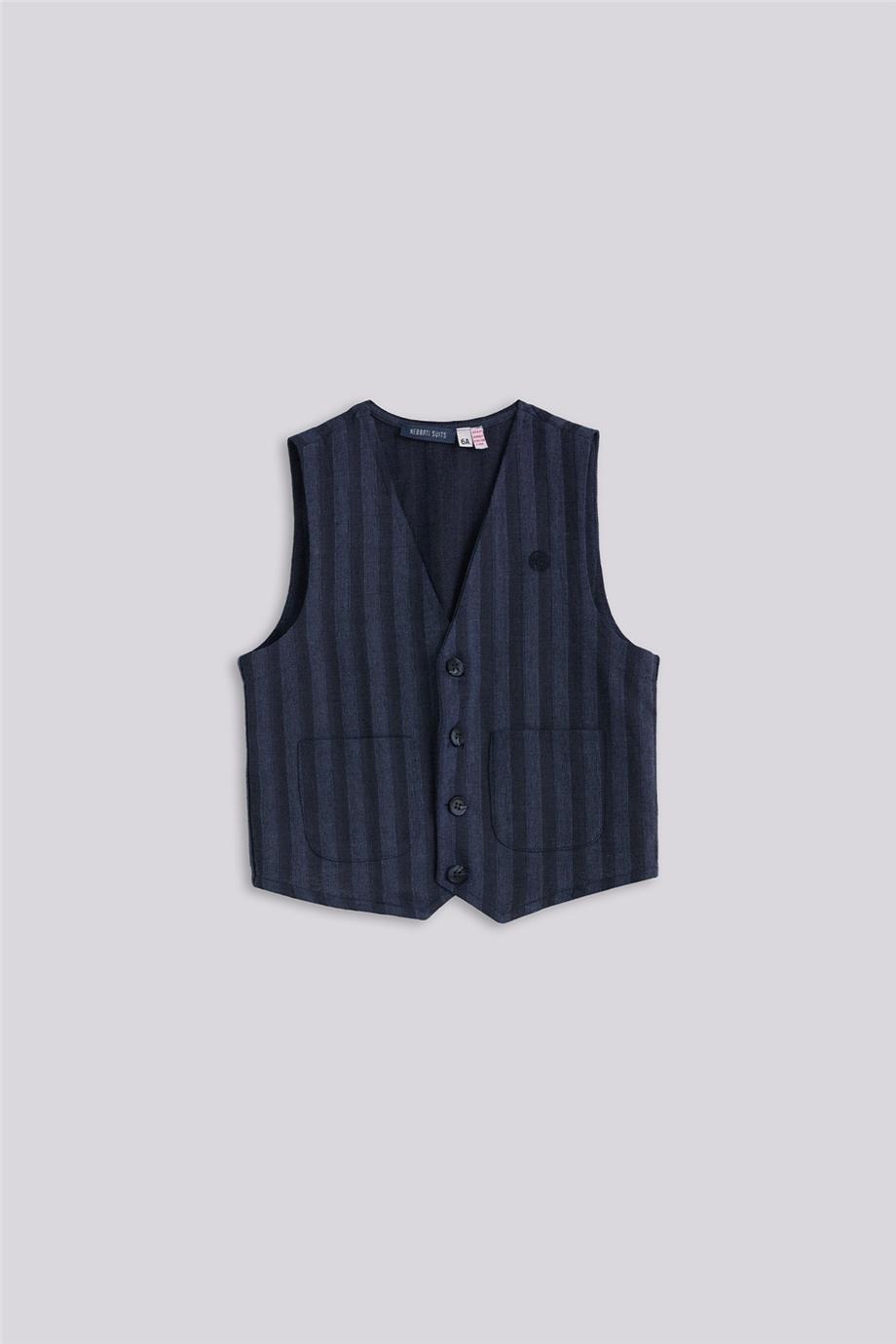 Nebbati Erkek Çocuk Çizgili YelekNebbati Erkek Çocuk Çizgili Yelek