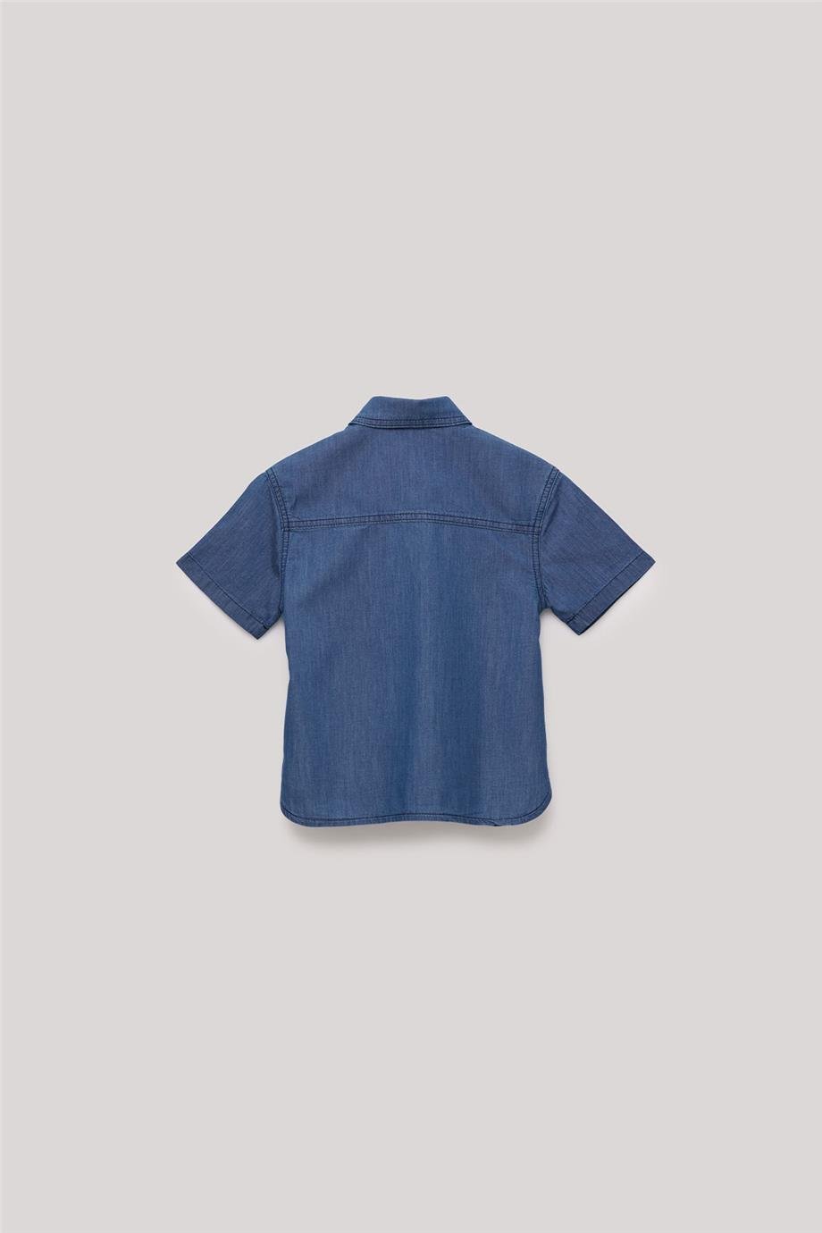 Nebbati Erkek Çocuk Denim Gömlek