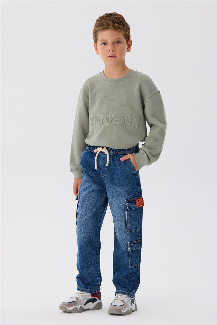 Nebbati Erkek Çocuk Denim Pantolon