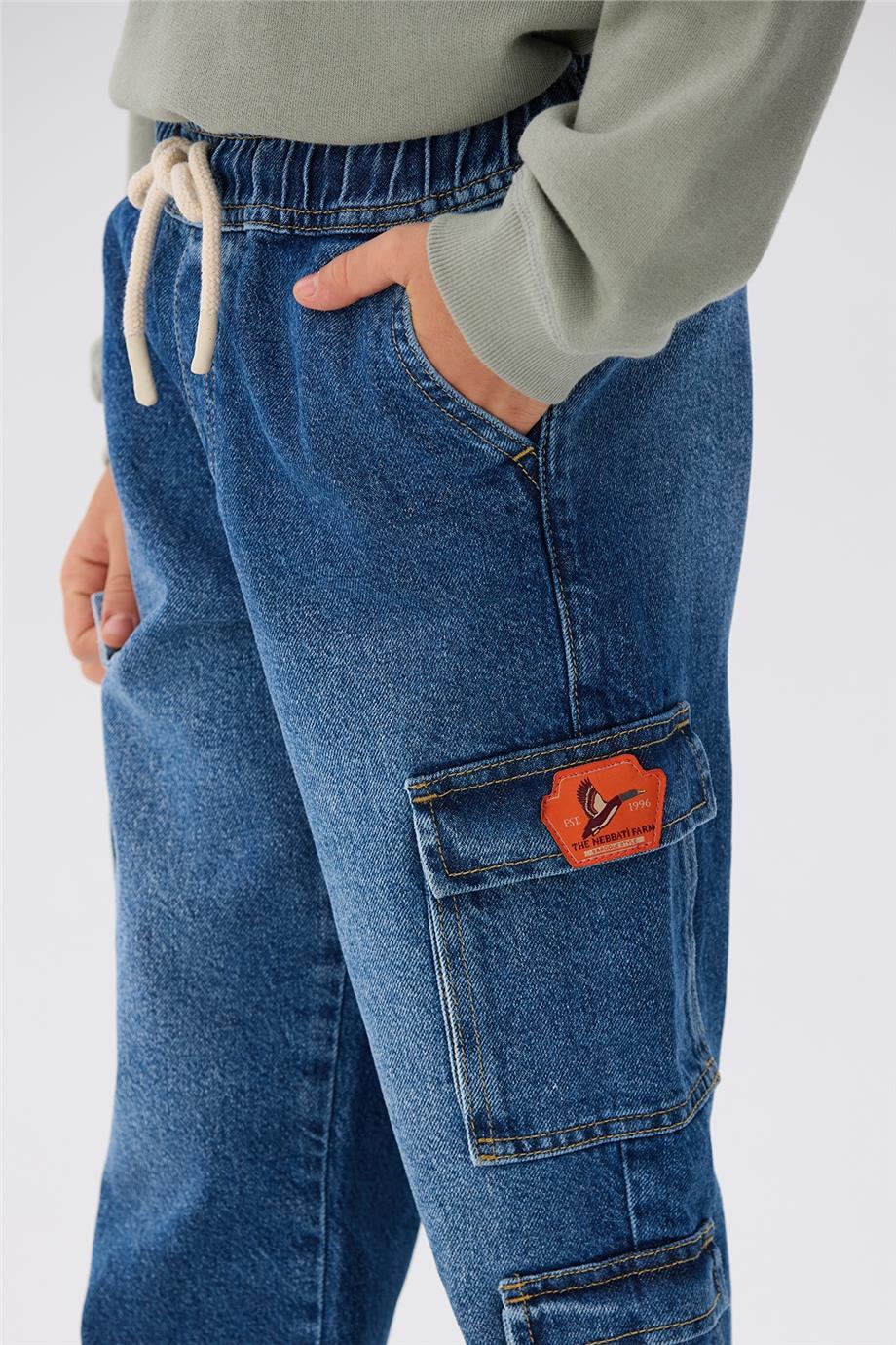 Nebbati Erkek Çocuk Denim Pantolon