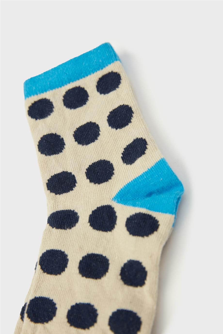 Nebbati Erkek Çocuk Desenli Çorap