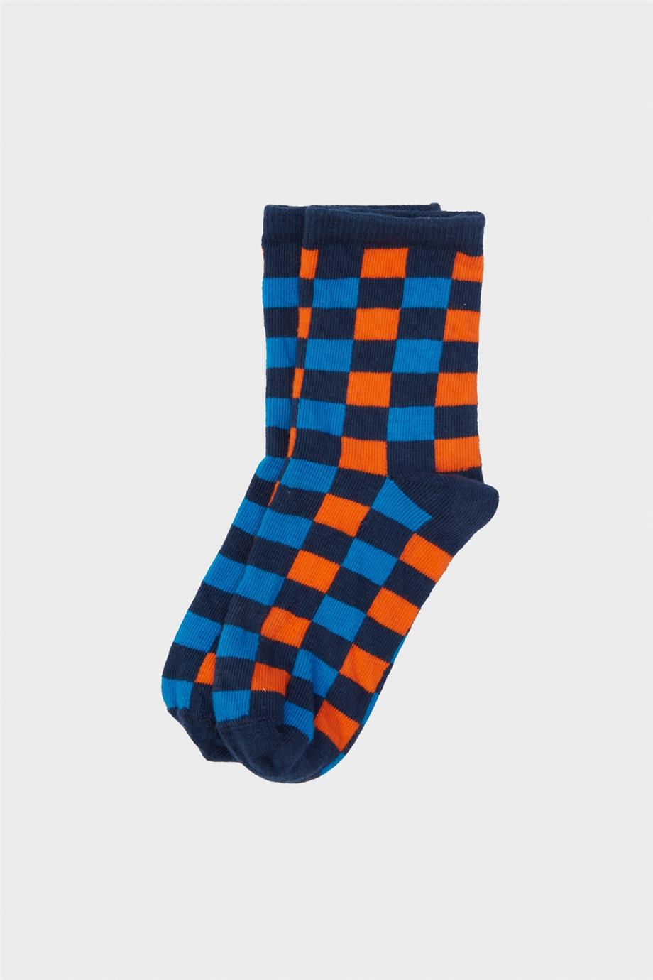 Nebbati Erkek Çocuk Desenli Çorap