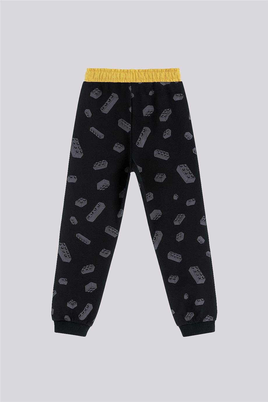 Nebbati Erkek Çocuk Desenli Eşofman AltıNebbati Erkek Çocuk Desenli Eşofman Altı