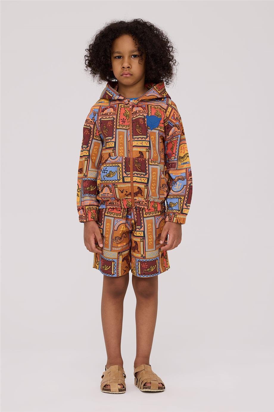 Nebbati Erkek Çocuk Desenli Eşofman ÜstüNebbati Erkek Çocuk Desenli Eşofman Üstü