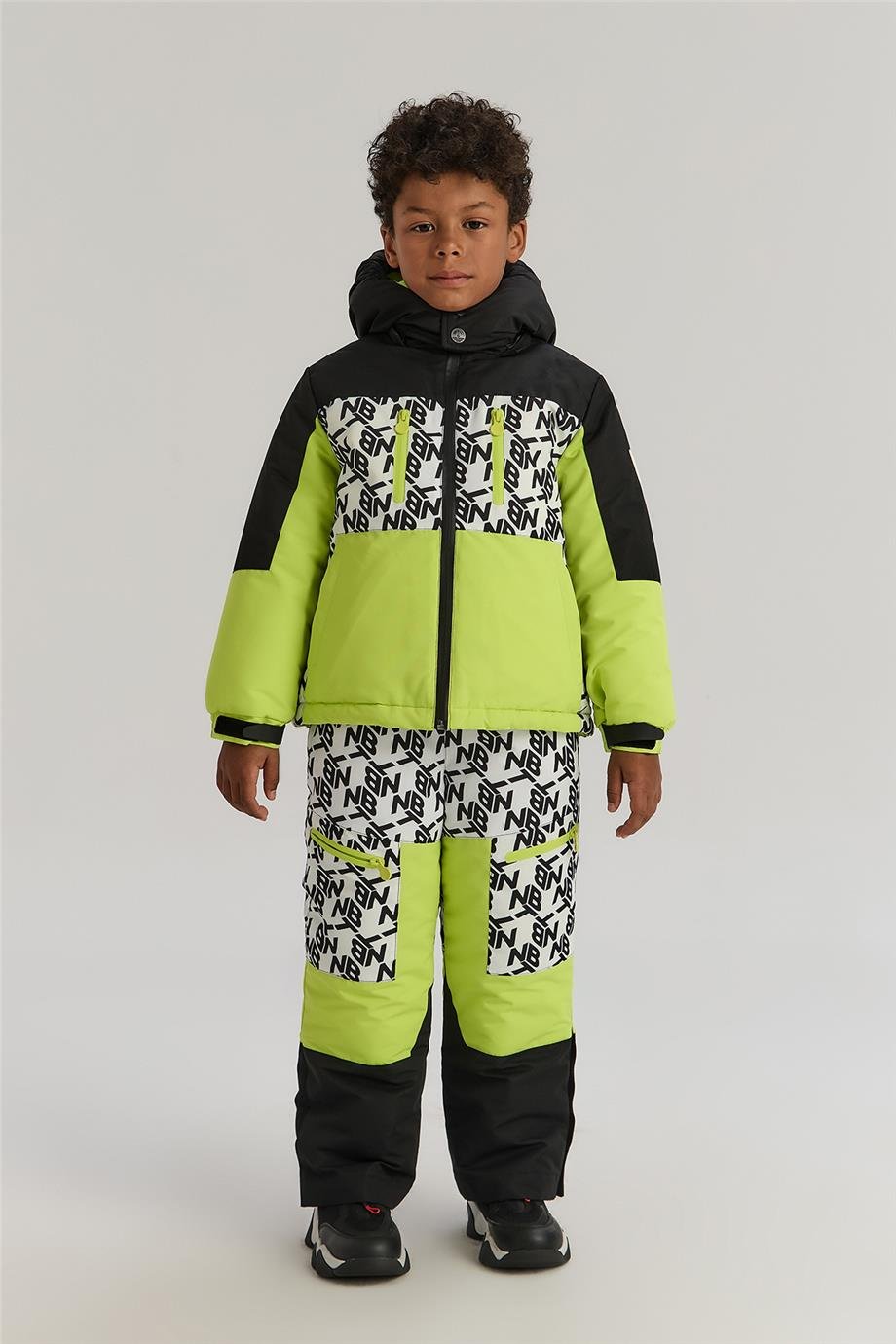 Nebbati Erkek Çocuk Desenli Kayak TakımıNebbati Erkek Çocuk Desenli Kayak Takımı