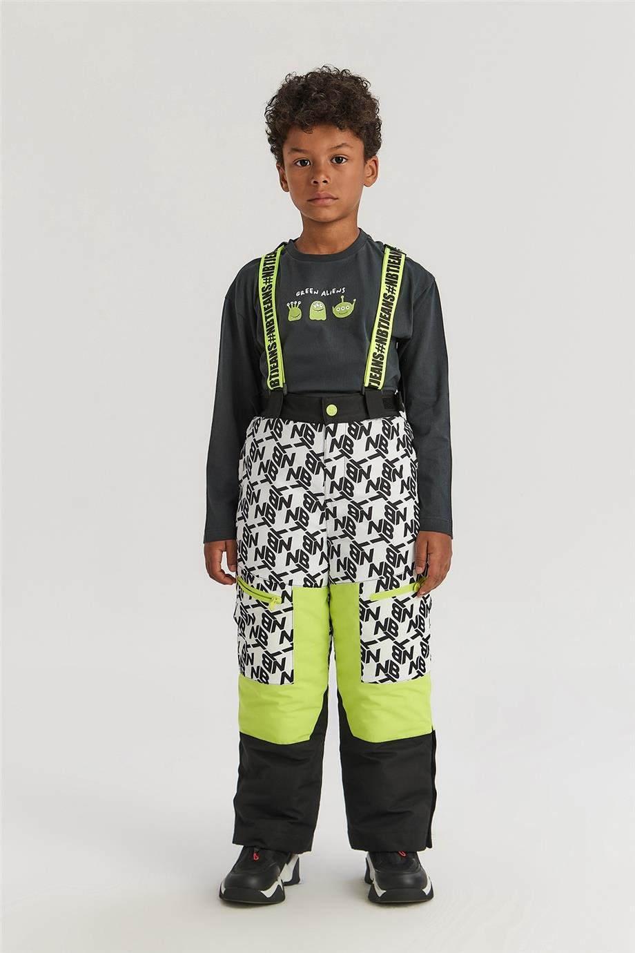 Nebbati Erkek Çocuk Desenli Kayak TakımıNebbati Erkek Çocuk Desenli Kayak Takımı