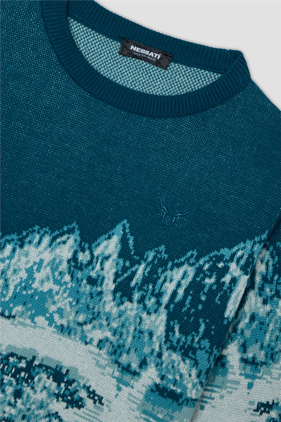 Nebbati Boys Patterned SweaterNebbati Boys Patterned Sweater