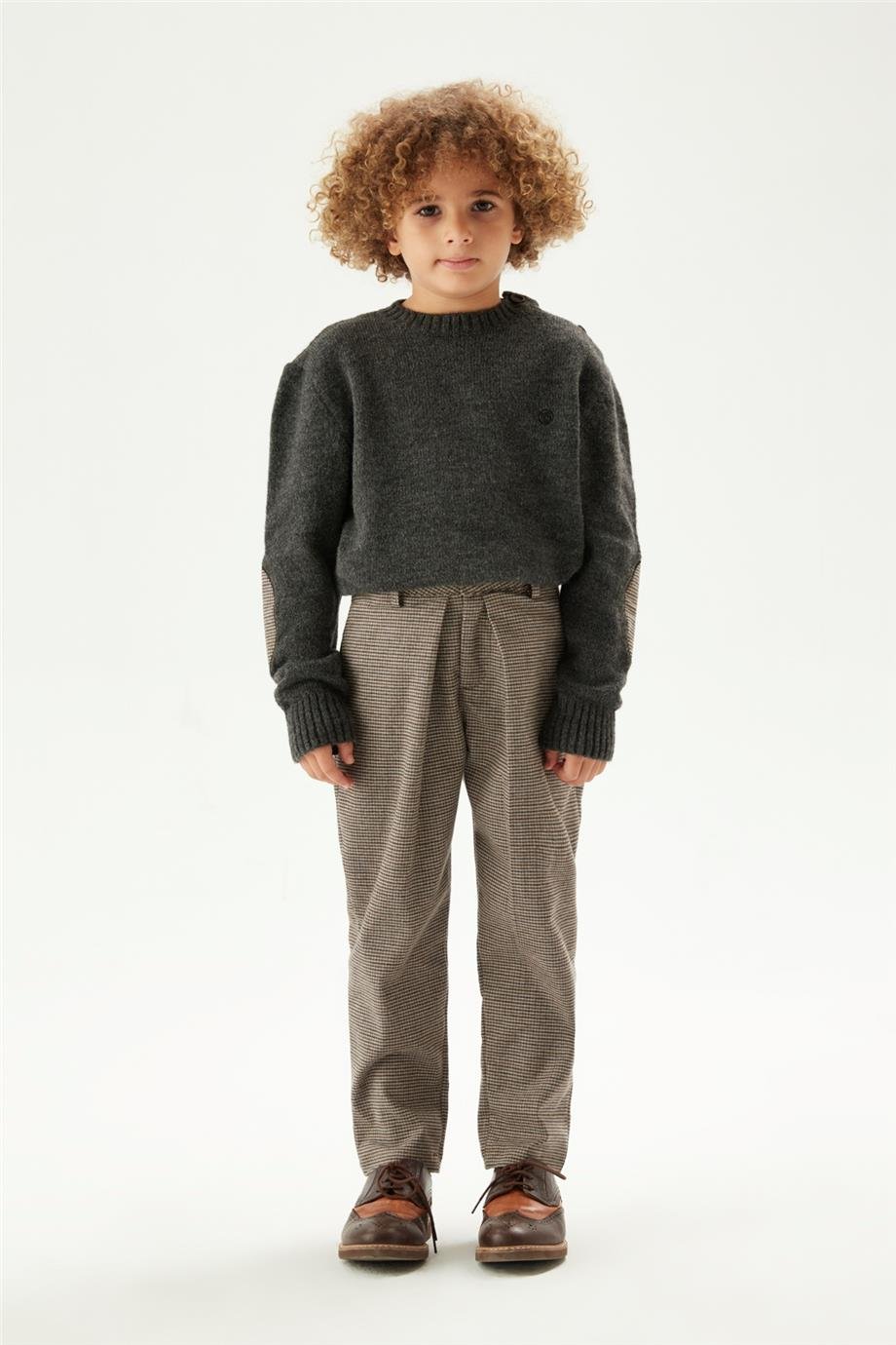 Nebbati Erkek Çocuk Desenli Pantolon