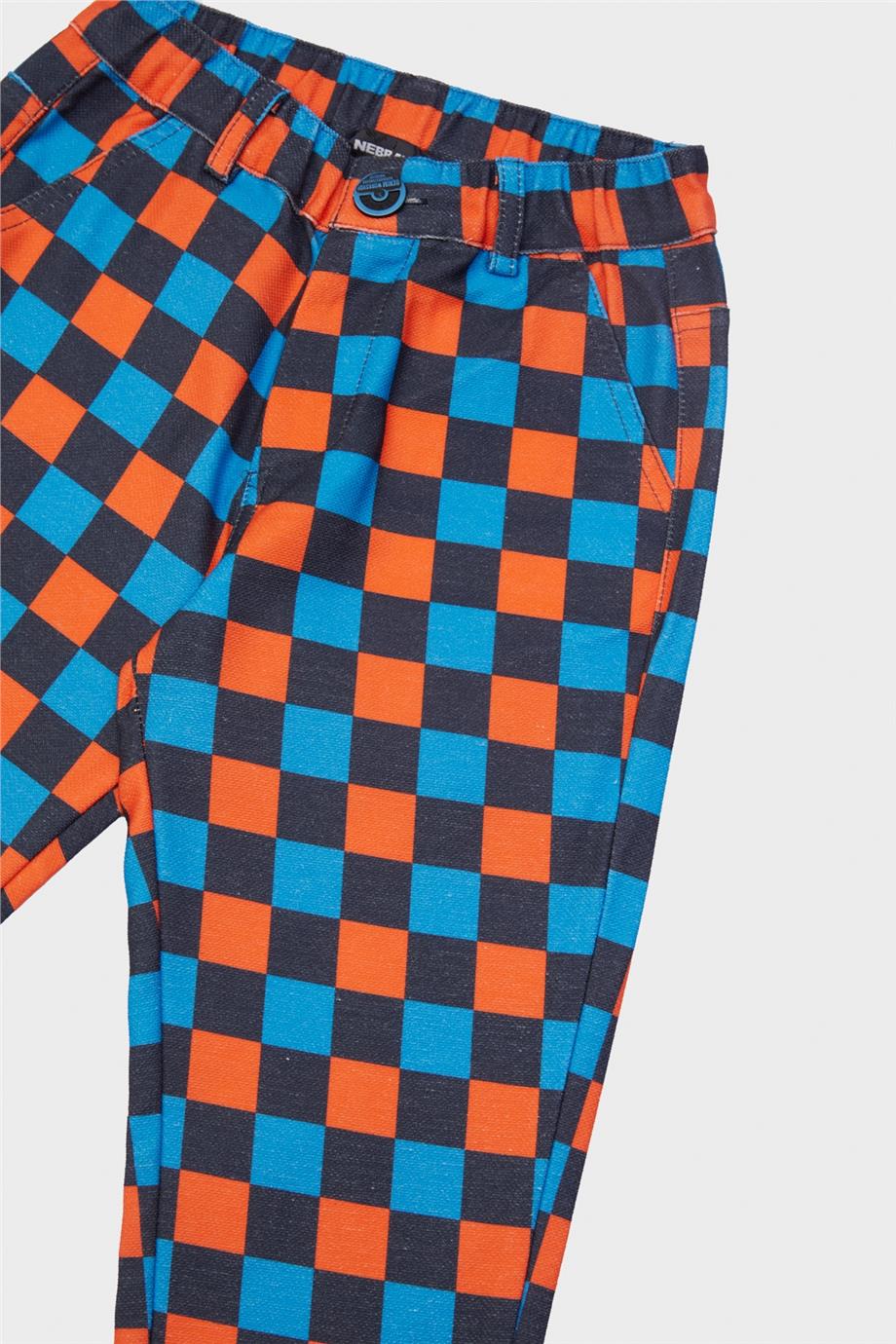 Nebbati Erkek Çocuk Desenli Pantolon