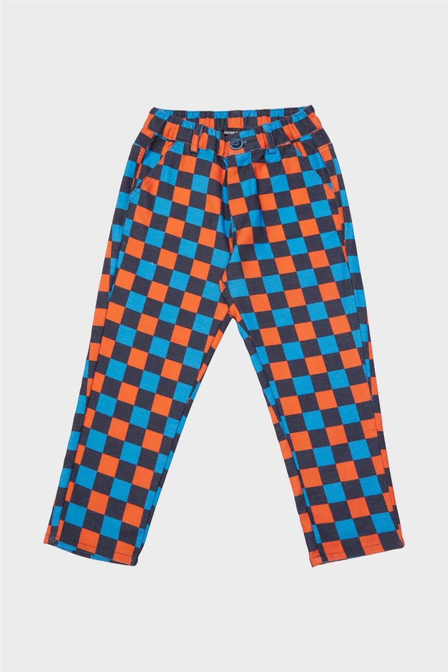 Nebbati Erkek Çocuk Desenli Pantolon