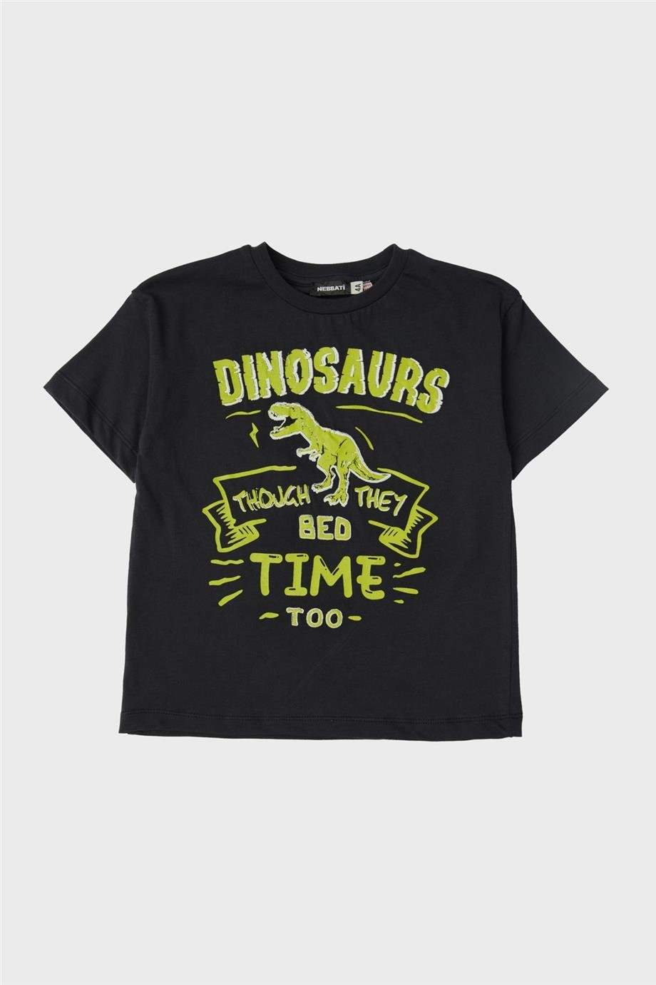 Nebbati Erkek Çocuk Desenli Pijama Takımı