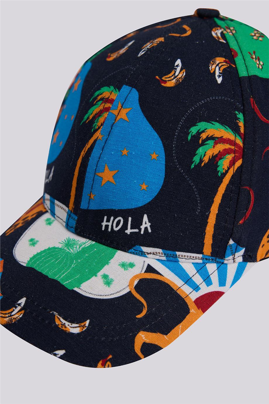 Nebbati Erkek Çocuk Desenli ŞapkaNebbati Erkek Çocuk Desenli Şapka