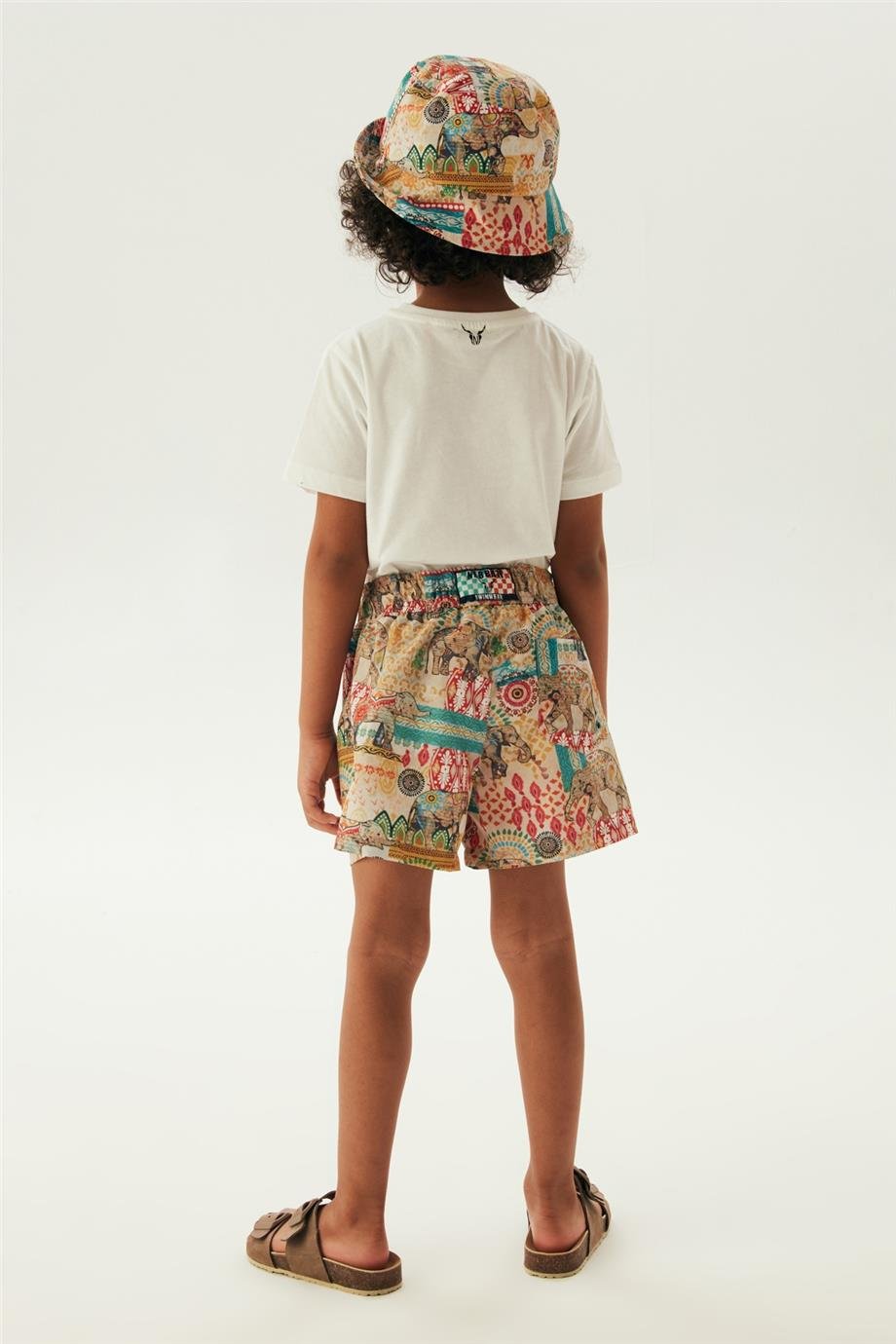 Nebbati Erkek Çocuk Desenli Şort
