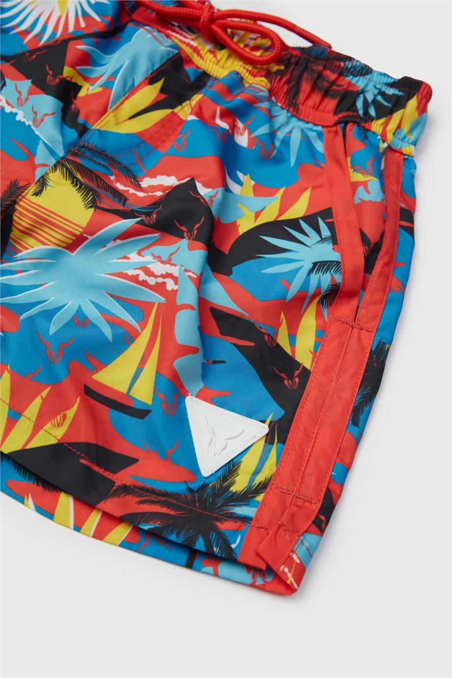 Nebbati Erkek Çocuk Desenli Şort