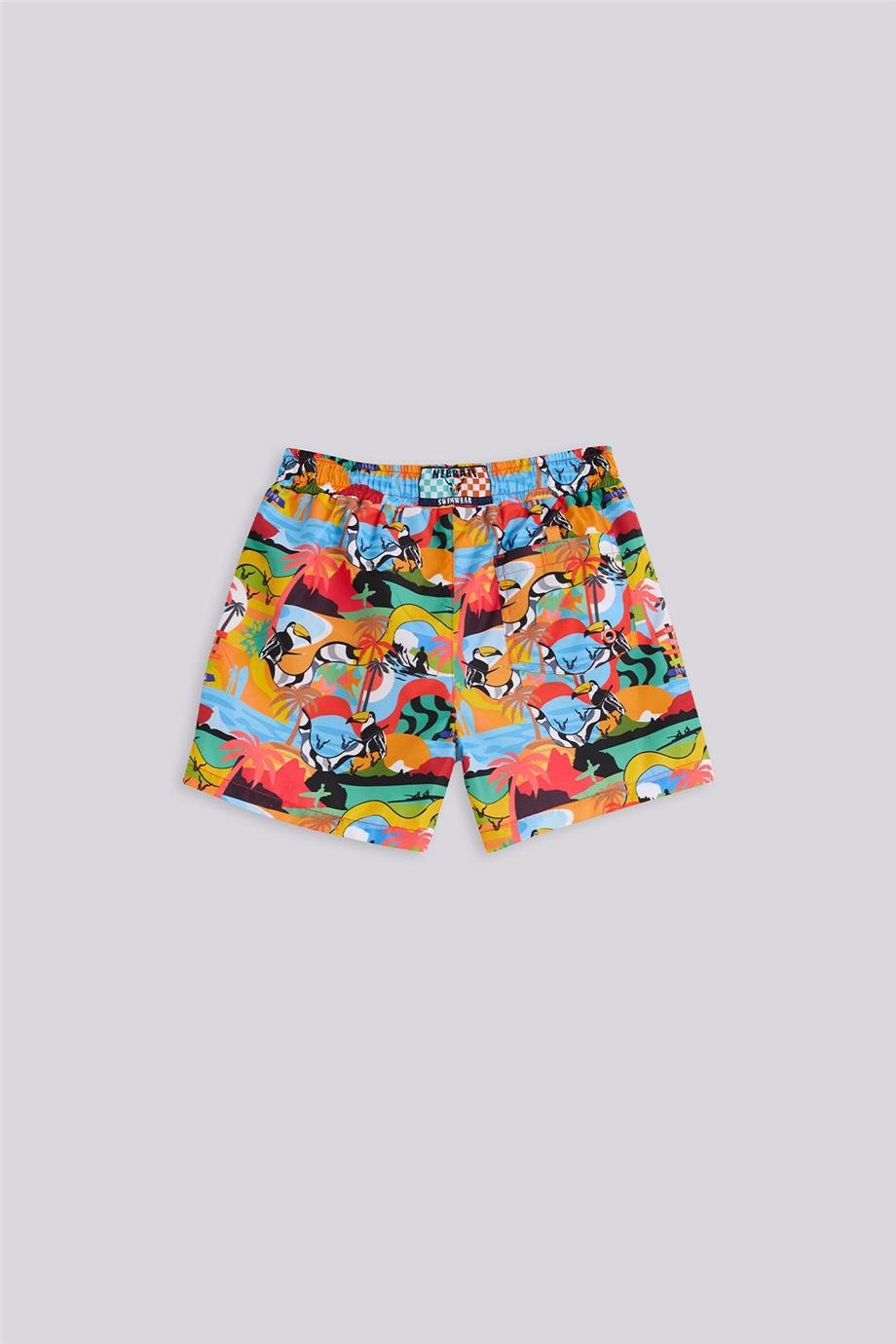 Nebbati Erkek Çocuk Desenli ŞortNebbati Erkek Çocuk Desenli Şort