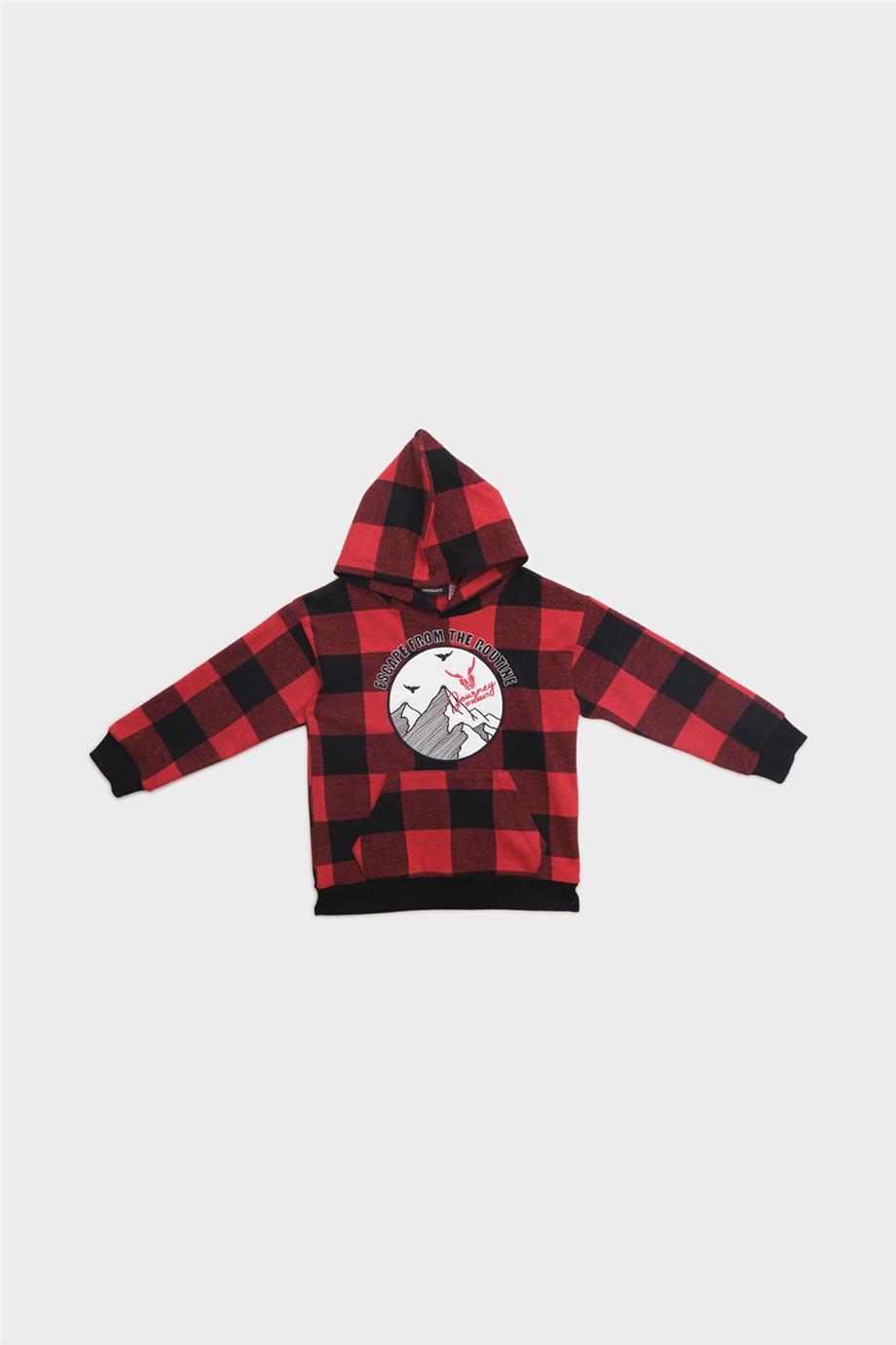 Nebbati Erkek Çocuk Desenli Sweatshirt