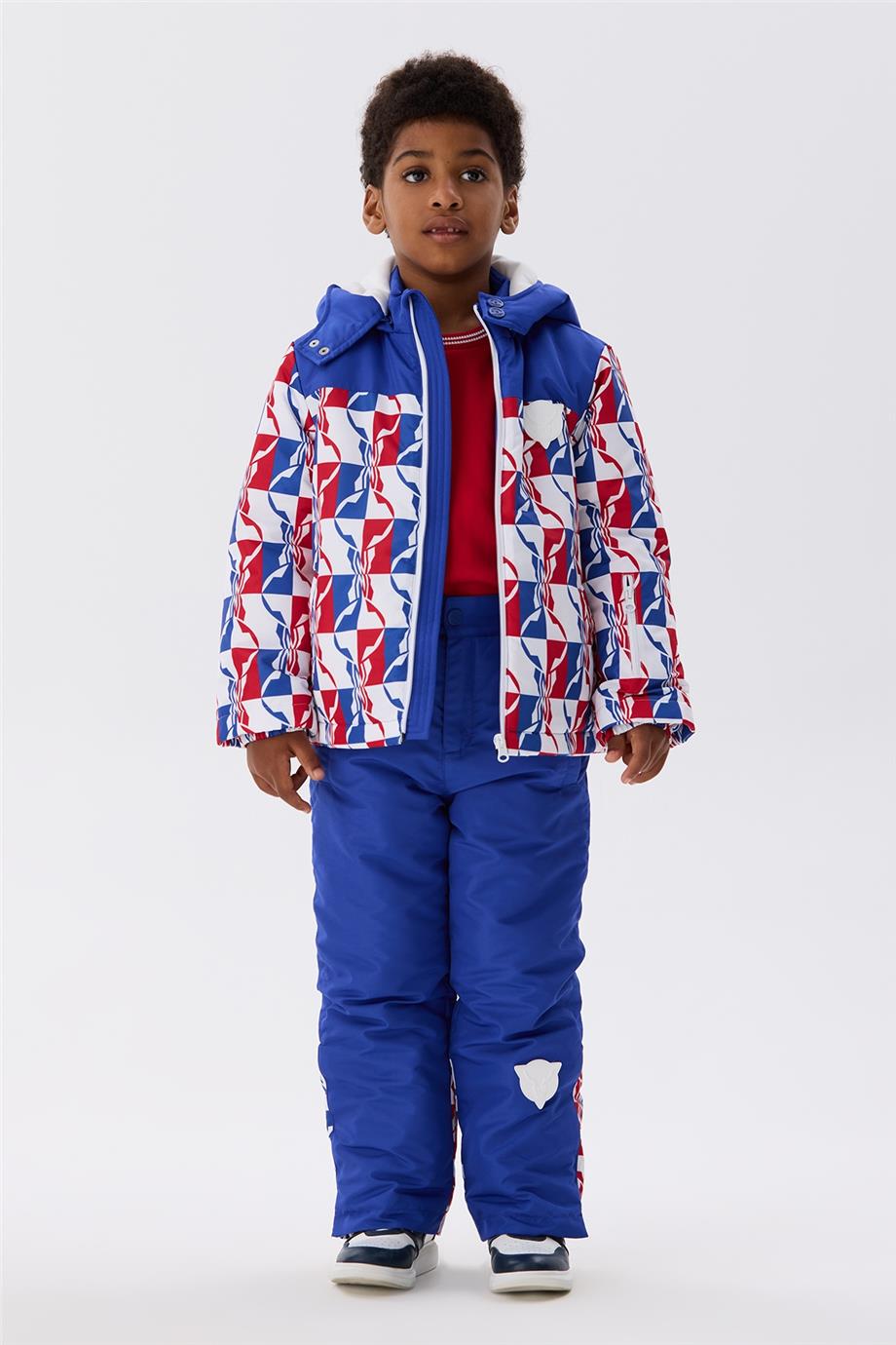 Nebbati Erkek Çocuk Desenli Takım