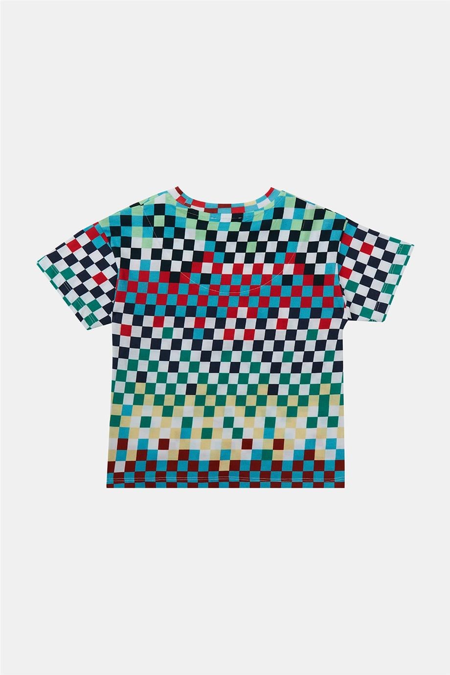 Nebbati Erkek Çocuk Desenli Tshirt