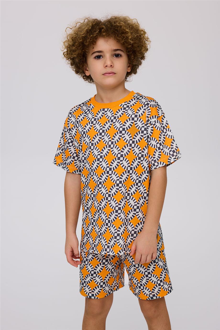 Nebbati Erkek Çocuk Desenli TshirtNebbati Erkek Çocuk Desenli Tshirt