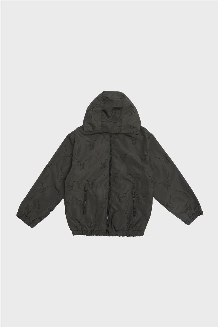 Nebbati Erkek Çocuk Desenli Yağmurluk