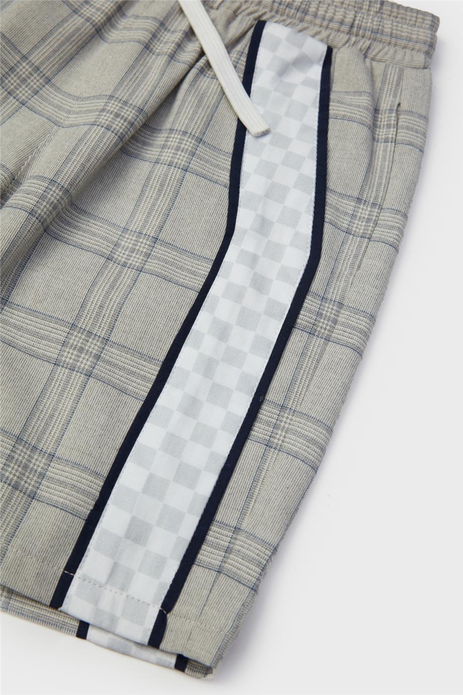 Nebbati Erkek Çocuk Ekose Şort