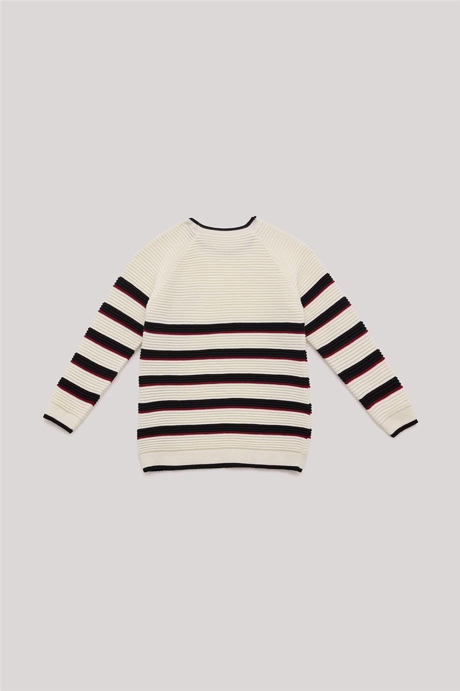 Nebbati Erkek Çocuk Ekru Kazak