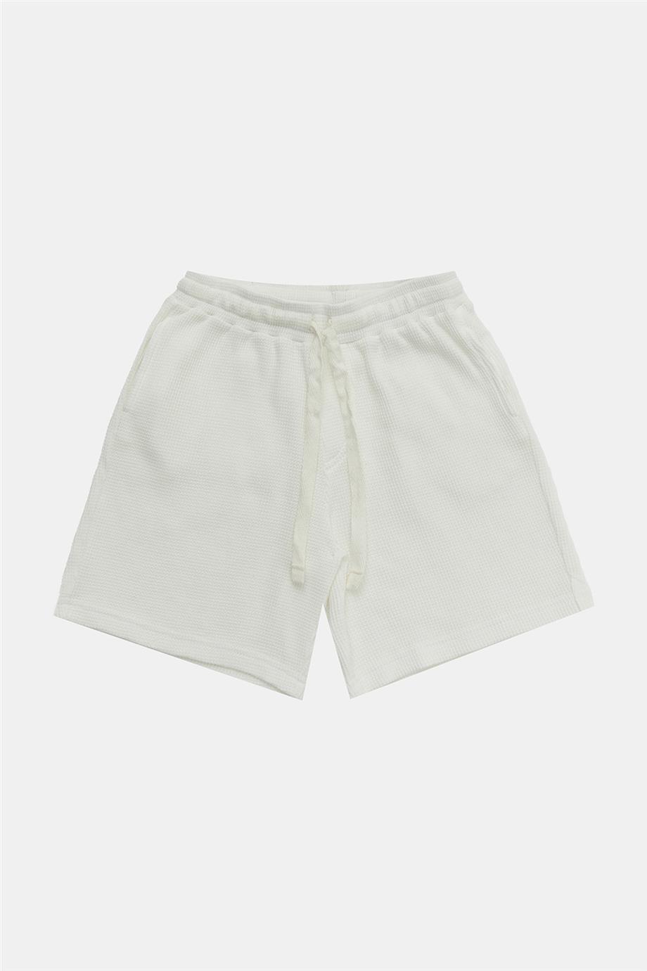 Nebbati Erkek Çocuk Ekru Şort
