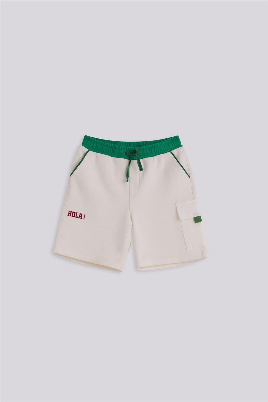 Nebbati Erkek Çocuk Ekru ŞortNebbati Erkek Çocuk Ekru Şort